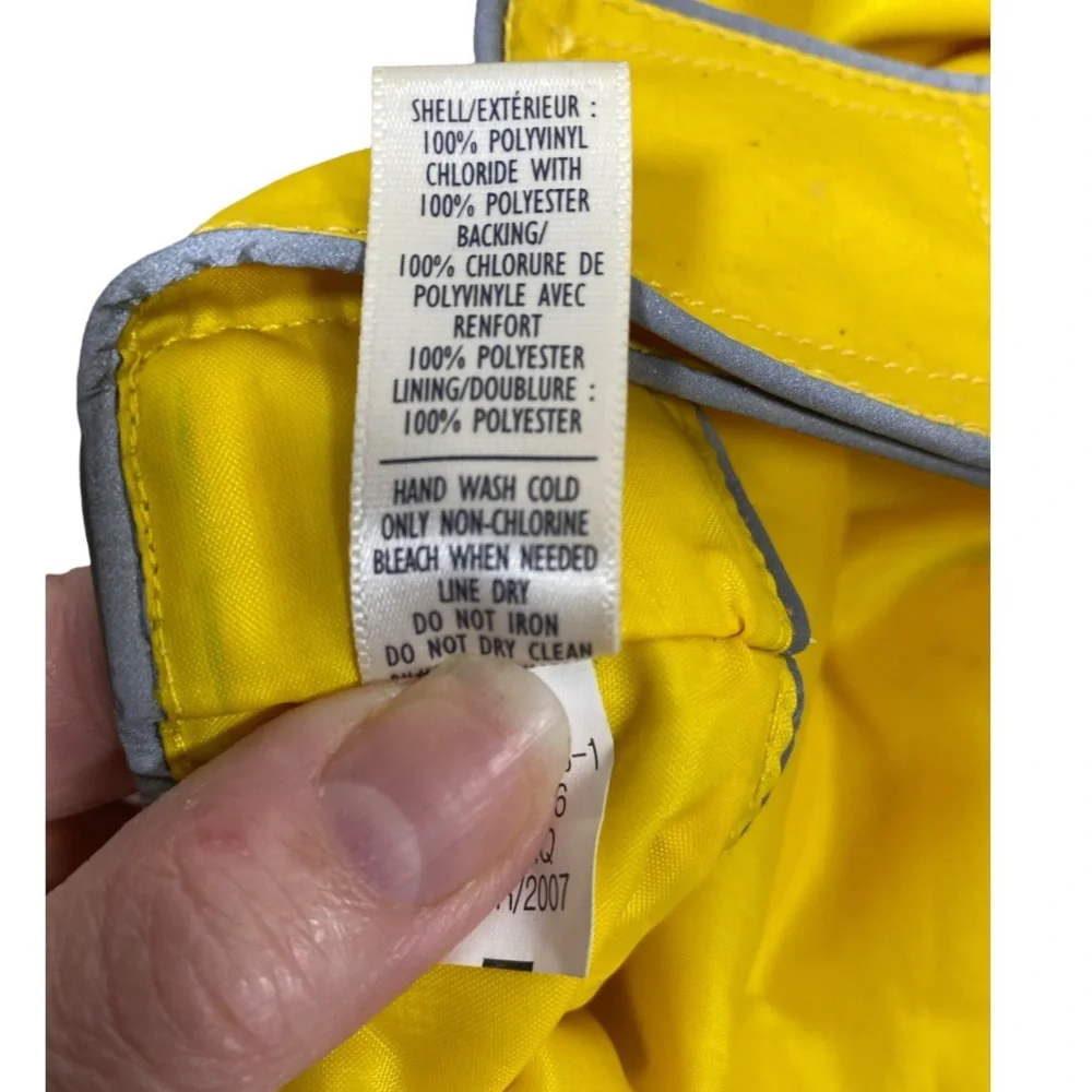 OLD NAVY Doggie Raincoat Size Small (more on the medium side)